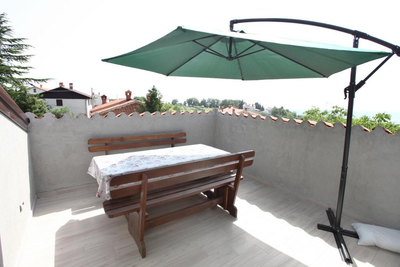 Sea View Istrian Countryside Apartment - Rota Dragonja Zewnętrze zdjęcie